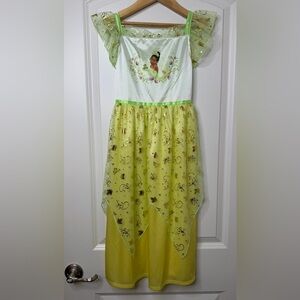 Disney Princess Tiana Dress Up Costume Disney Park Outfit Sz 8